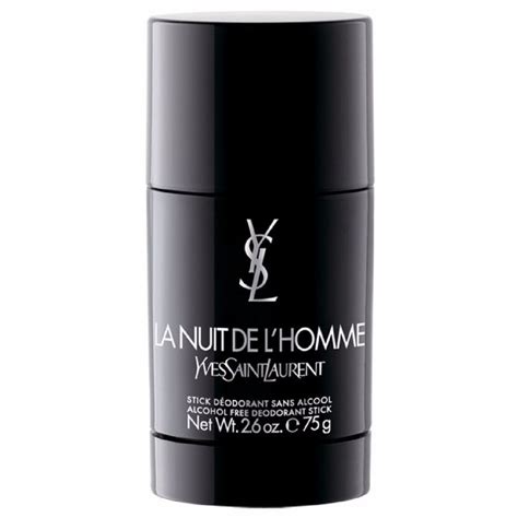 deodorante ysl|ysl l'homme deodorant stick.